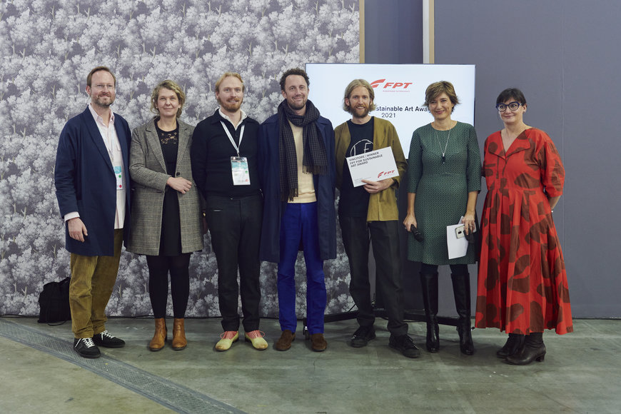 LENNHART LAHUIS荣获菲亚特动力科技与ARTISSIMA合作推动的FPT第二届可持续艺术奖